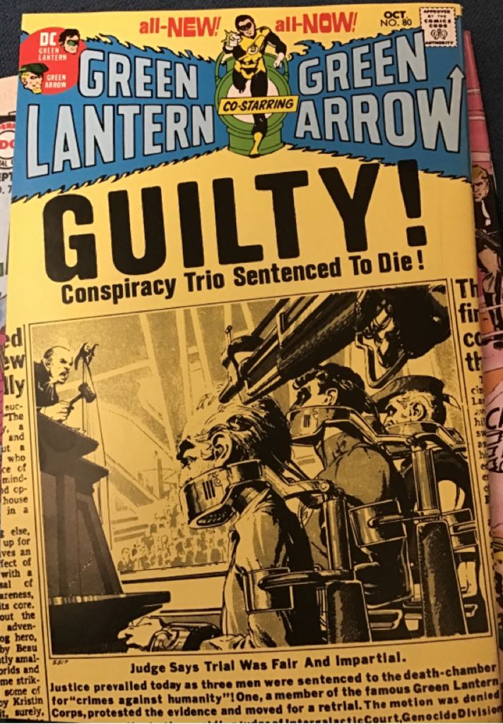 Green Lantern Green Arrow #3 - DC Comics Inc. (3 - 12/1983) comic book collectible - Main Image 2