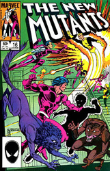The New Mutants - Marvel Comics (16 - Jun 1984) comic book collectible - Main Image 1
