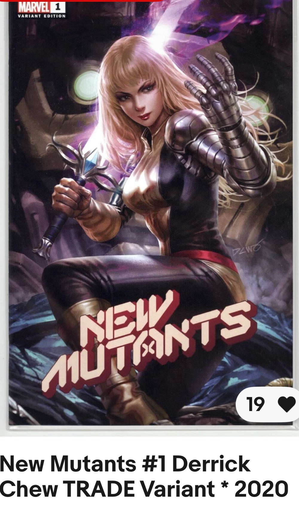 The New Mutants - Marvel Comics (59 - Jan 1988) comic book collectible - Main Image 3