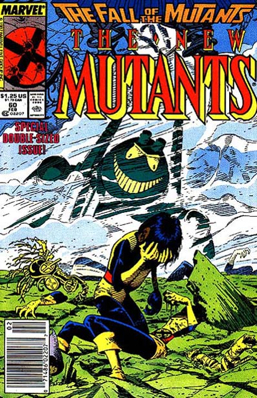 The New Mutants - Marvel Comics (60 - Feb 1988) comic book collectible - Main Image 1