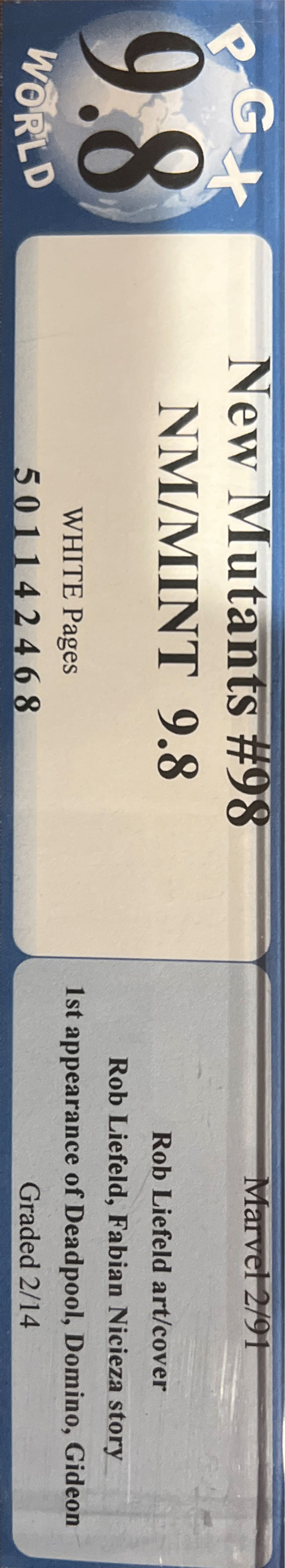 The New Mutants - Marvel Comics (98 - Feb 1991) comic book collectible [Barcode 071486022077] - Main Image 3