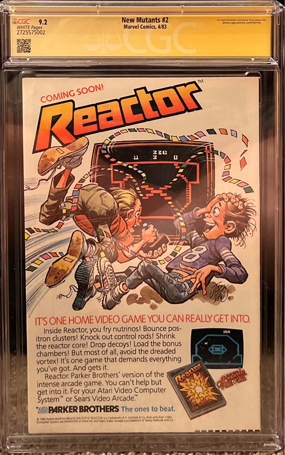 The New Mutants - Marvel Comics (2 - Apr 1983) comic book collectible - Main Image 2