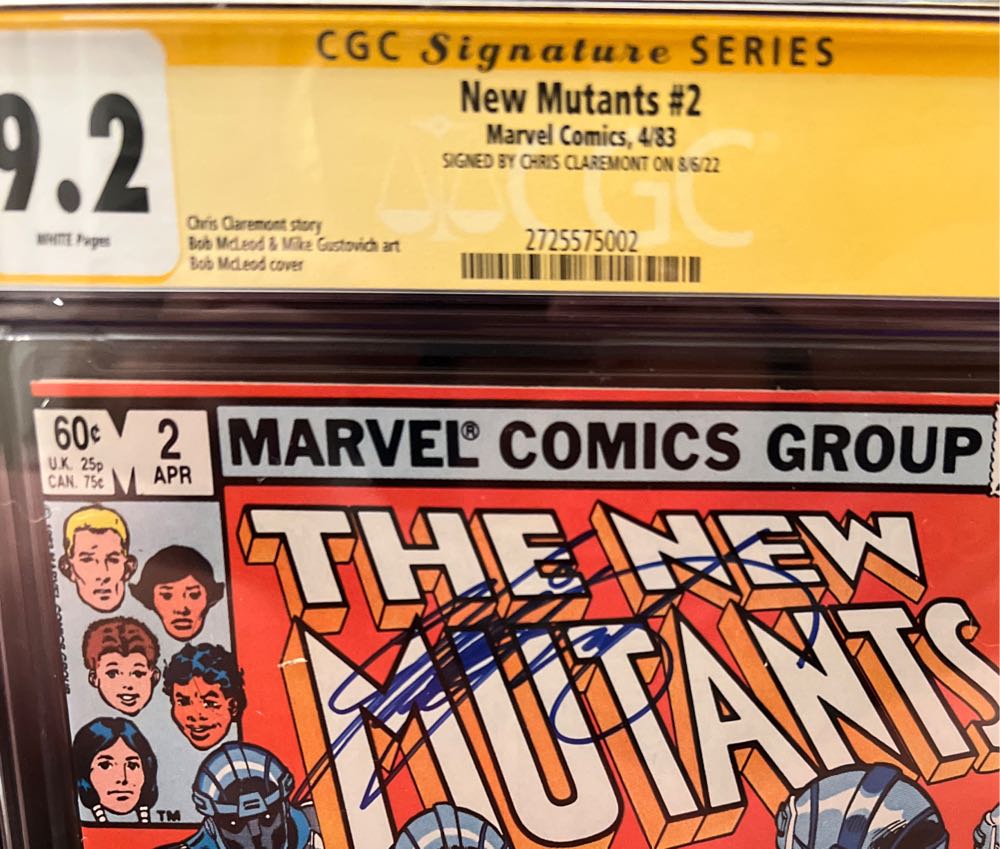 The New Mutants - Marvel Comics (2 - Apr 1983) comic book collectible - Main Image 3