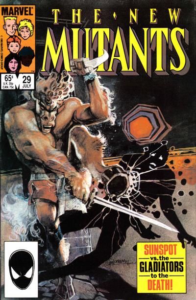 New Mutants (1983) - Marvel Comics (29 - Jul 1985) comic book collectible - Main Image 1