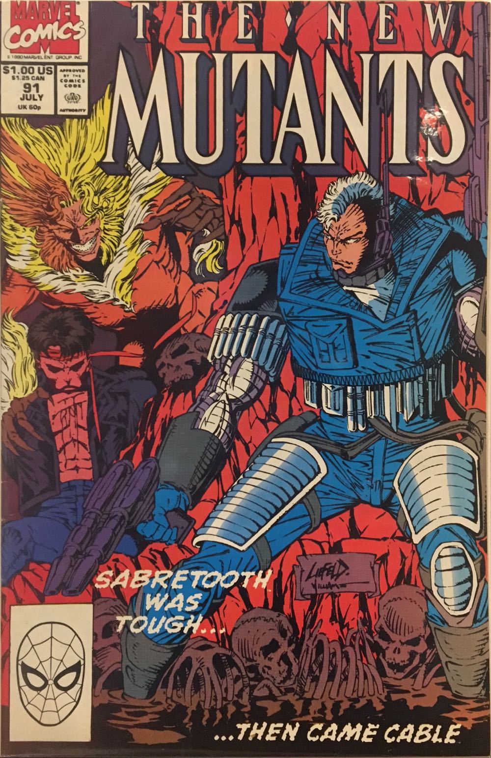 New Mutants - Marvel Comics (91 - Jul 1990) comic book collectible - Main Image 2
