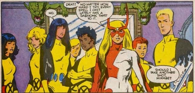 The New Mutants - Marvel Comics (47 - Jan 1987) comic book collectible [Barcode 07474601] - Main Image 3