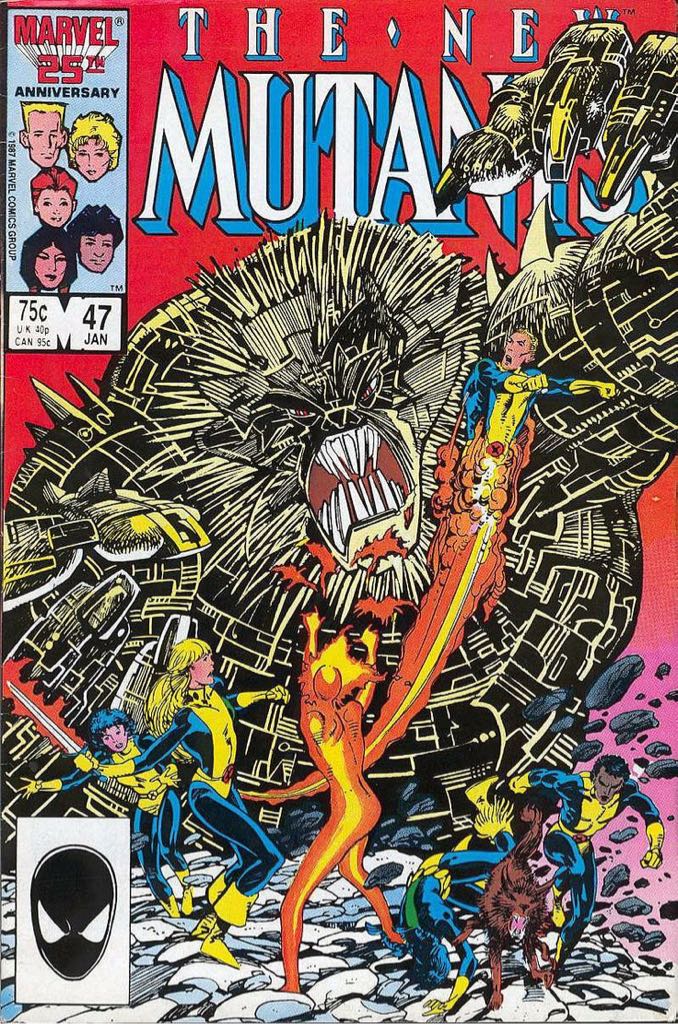 New Mutants - Marvel Comics (47 - Jan 1987) comic book collectible - Main Image 1