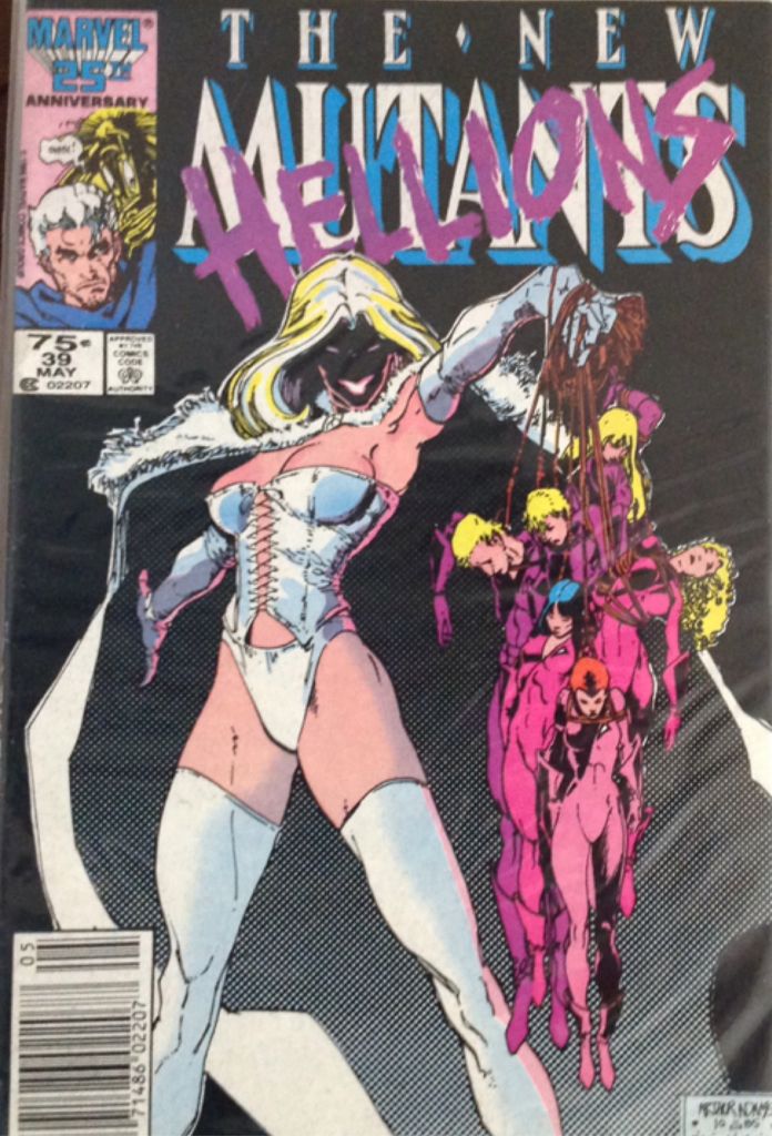 The New Mutants - Marvel Comics (39 - May 1986) comic book collectible [Barcode 071486022077] - Main Image 1