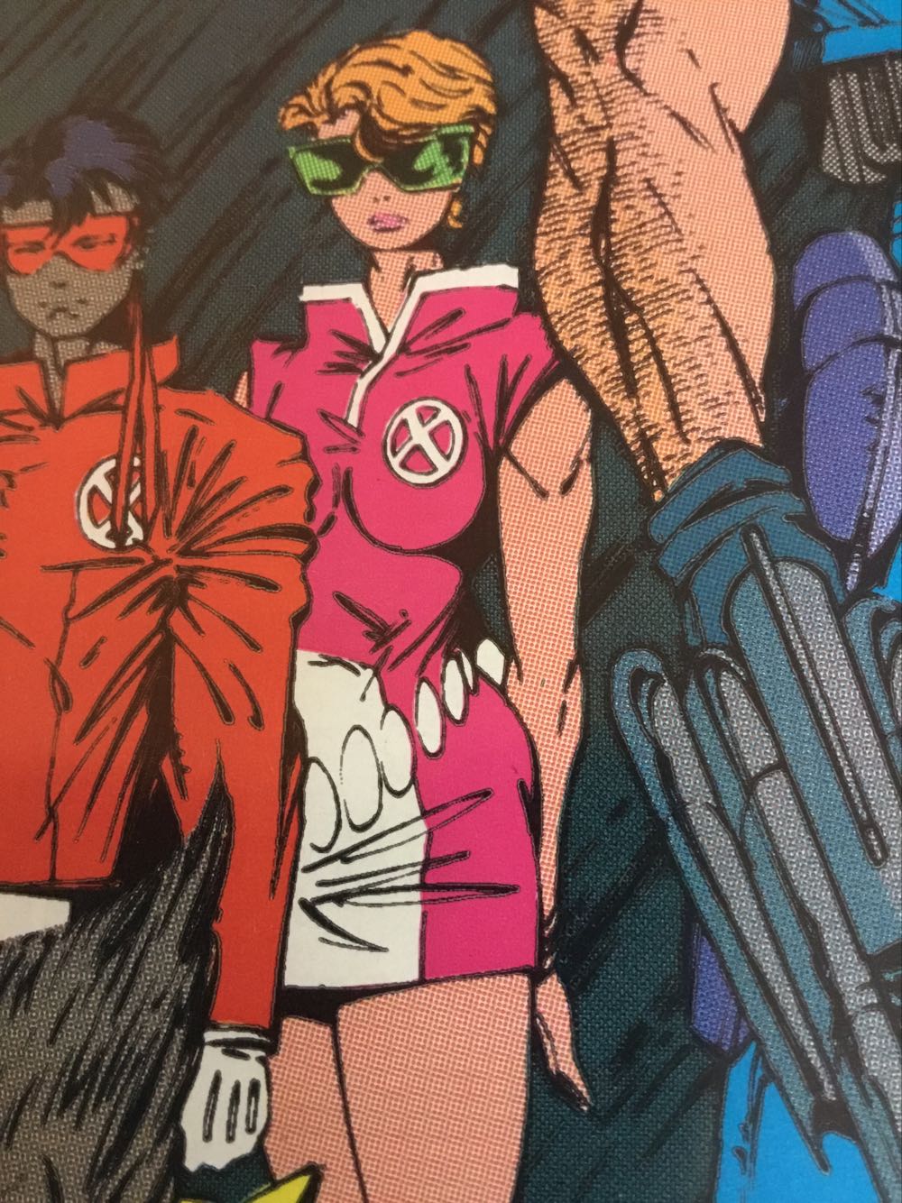 New Mutants, The - Marvel (90 - Jun 1990) comic book collectible [Barcode 071486022077] - Main Image 2