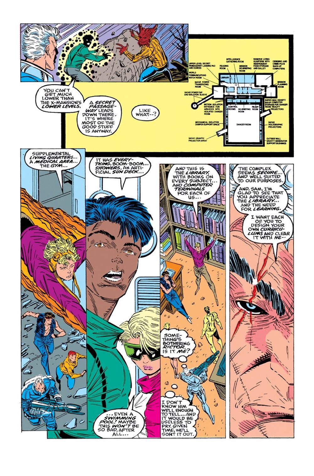 New Mutants, The - Marvel (90 - Jun 1990) comic book collectible [Barcode 071486022077] - Main Image 3