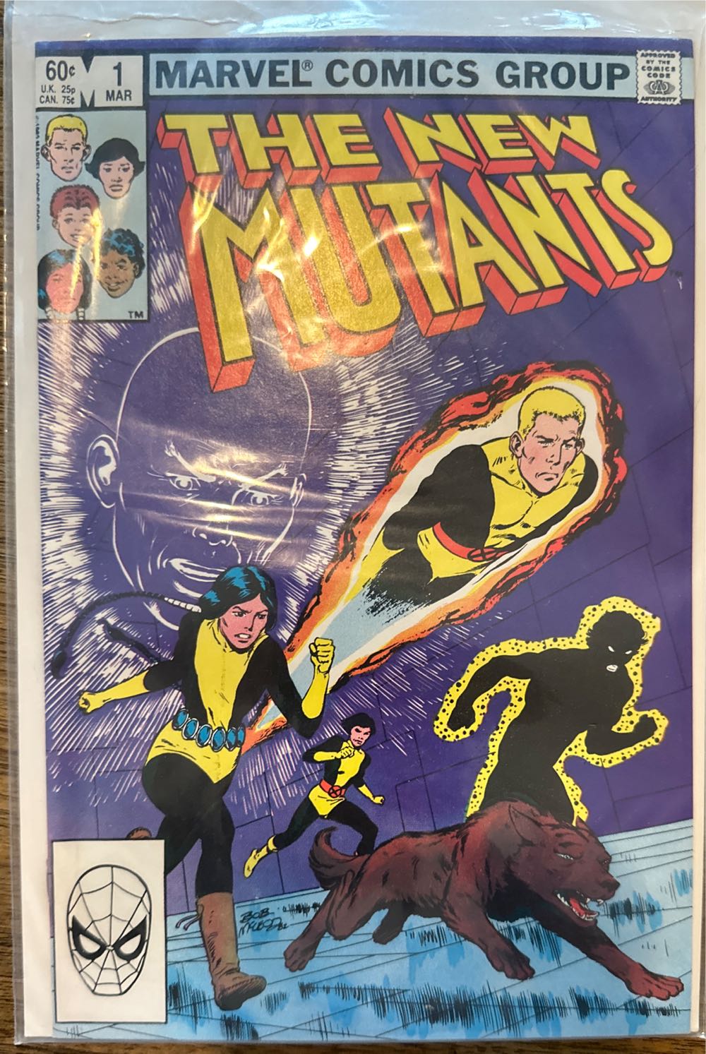 The New Mutants 1 - Marvel (1 - Mar 1982) comic book collectible [Barcode 071486022077] - Main Image 3