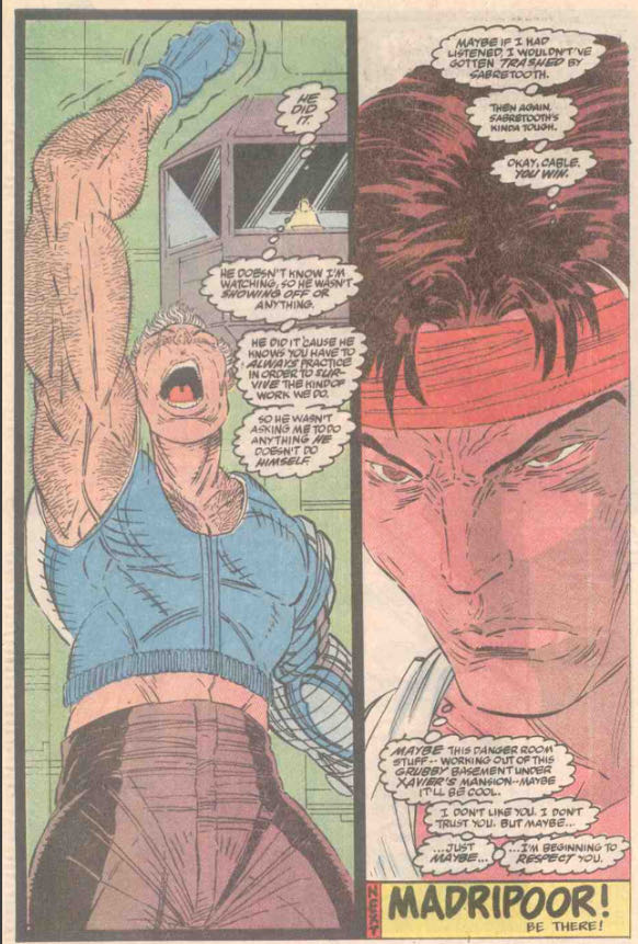 New Mutants - Marvel (91 - 07/1990) comic book collectible [Barcode 071486022077] - Main Image 3