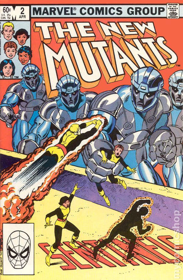 The New Mutants - Marvel (2 - Apr 1983) comic book collectible - Main Image 2