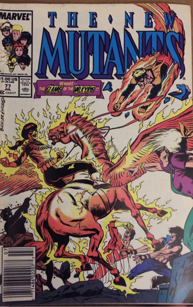 New Mutants #77 - Marvel (77 - 07/1989) comic book collectible - Main Image 1