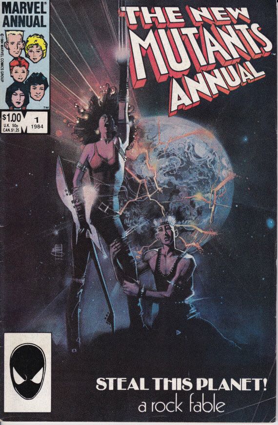 New Mutants Annual Ann #1 - Marvel (1 - Dec 1984) comic book collectible [Barcode 000000000] - Main Image 1