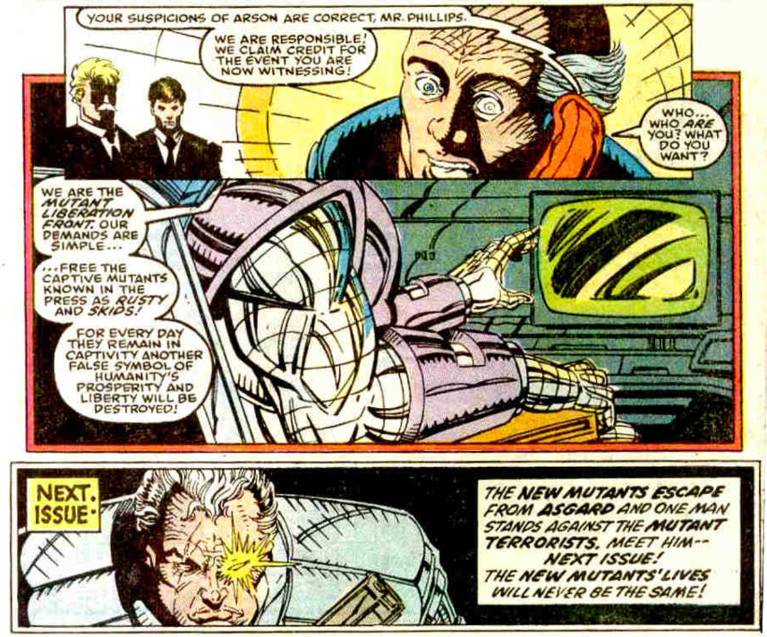 New Mutants - Marvel (86 - 02/1990) comic book collectible - Main Image 4