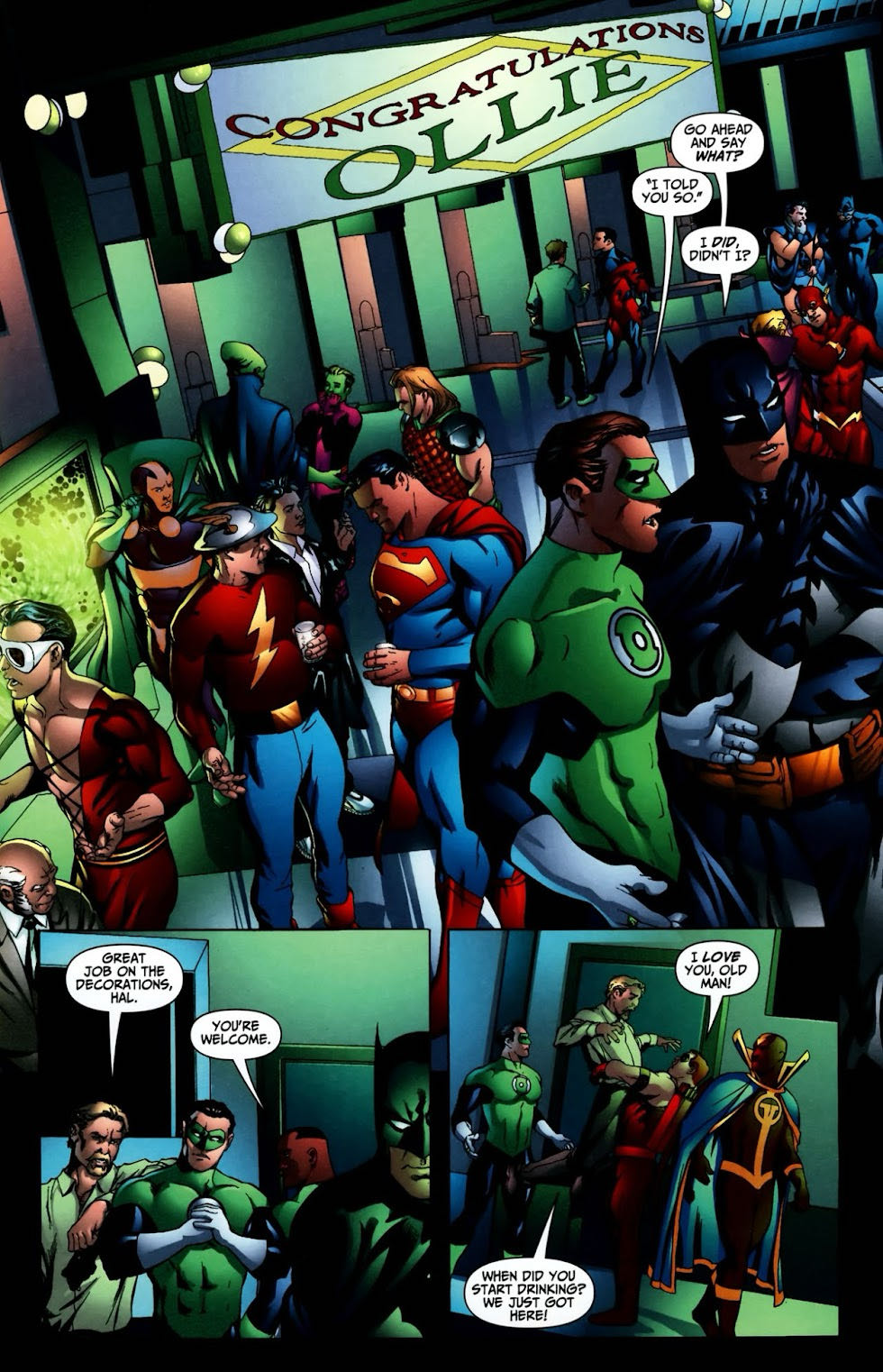 Justice League Of America: Wedding Special - DC Comics (1 - Nov 2007) comic book collectible [Barcode 381941265780] - Main Image 3