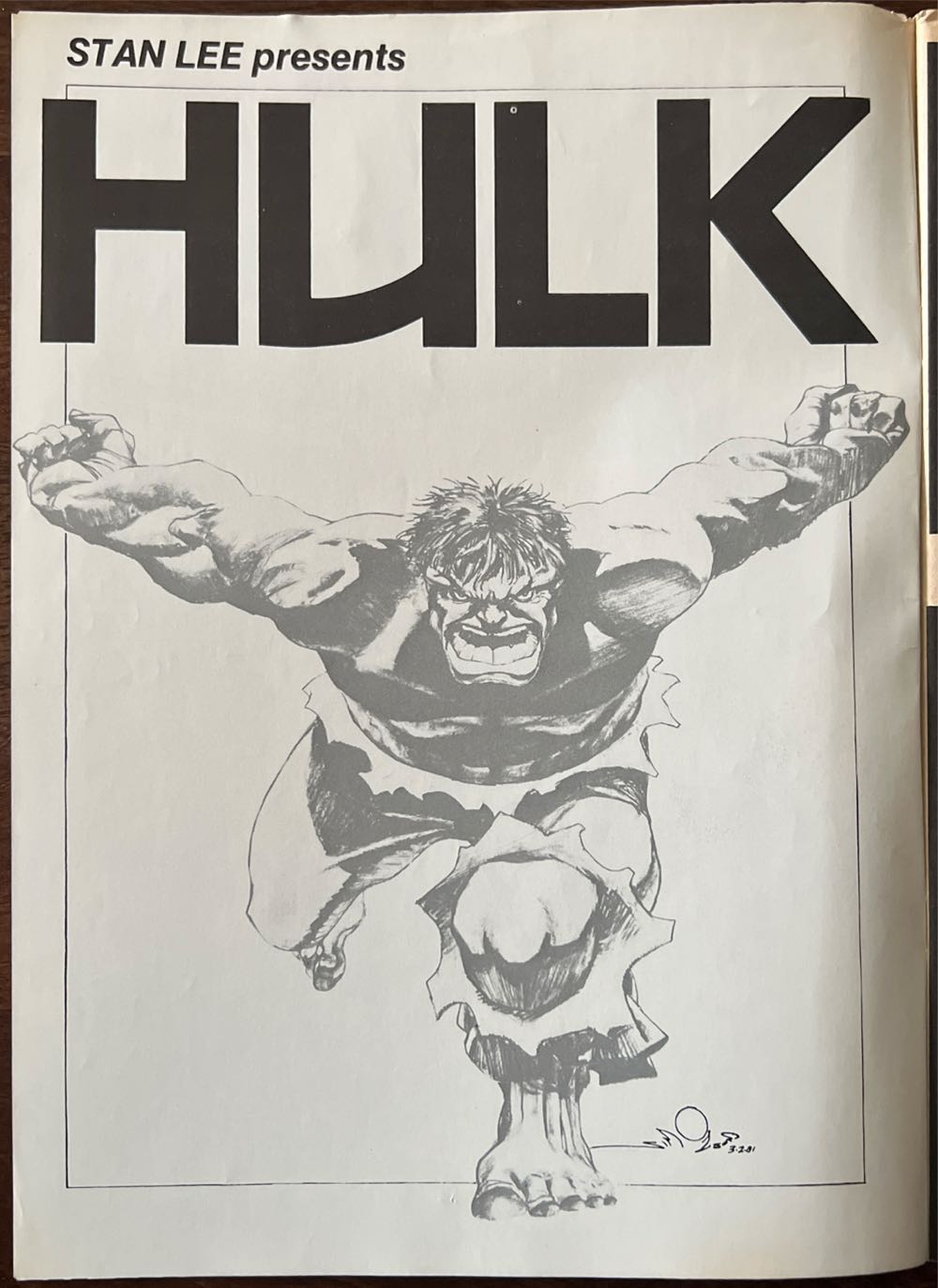 The Hulk! - Marvel Magazine Group (27 - Jun 1981) comic book collectible [Barcode 071486024439] - Main Image 3