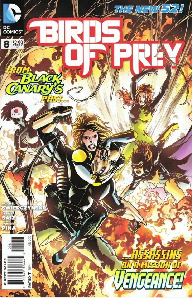 Birds Of Prey: The New 52  (8) comic book collectible [Barcode 761941306445] - Main Image 1