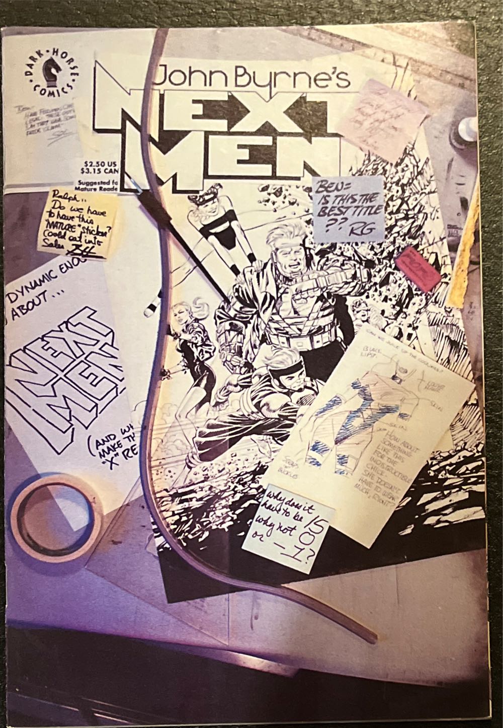 John Byrne’s Next men - Dark Horse (15 - Jun 1993) comic book collectible - Main Image 2