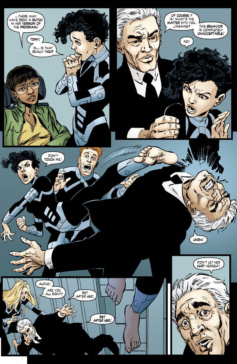 John Byrne’s Next Men - Dark Horse (6 - Jul 1992) comic book collectible - Main Image 4