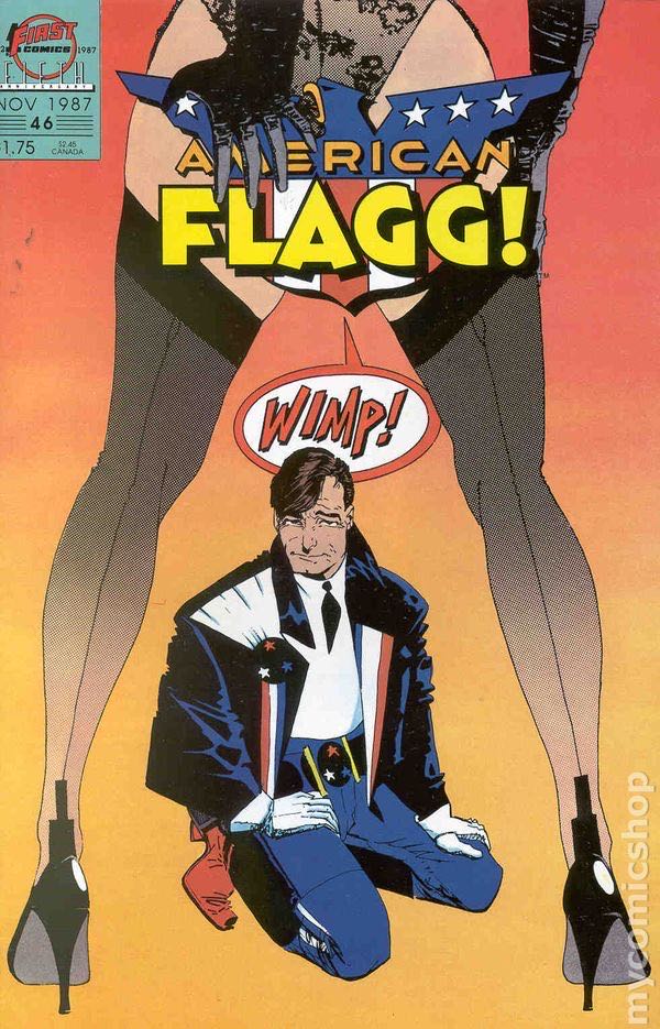 American Flagg! - First Comics (12 - 09/1984) comic book collectible - Main Image 3