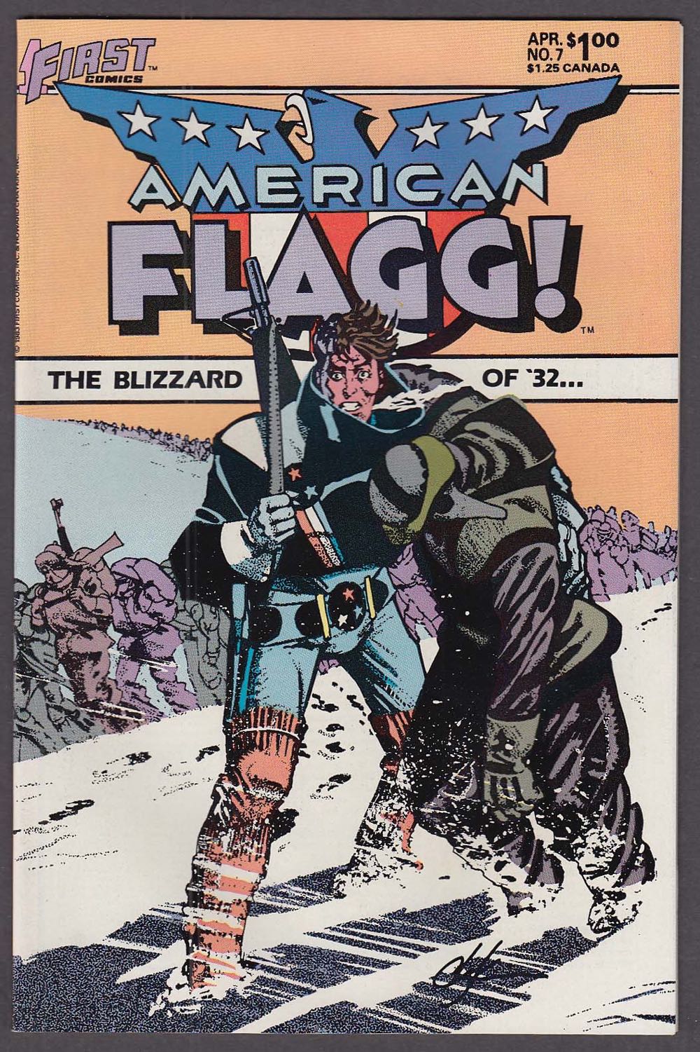 Amerikan Flagg! - First Comics (7 - Apr 1988) comic book collectible - Main Image 3