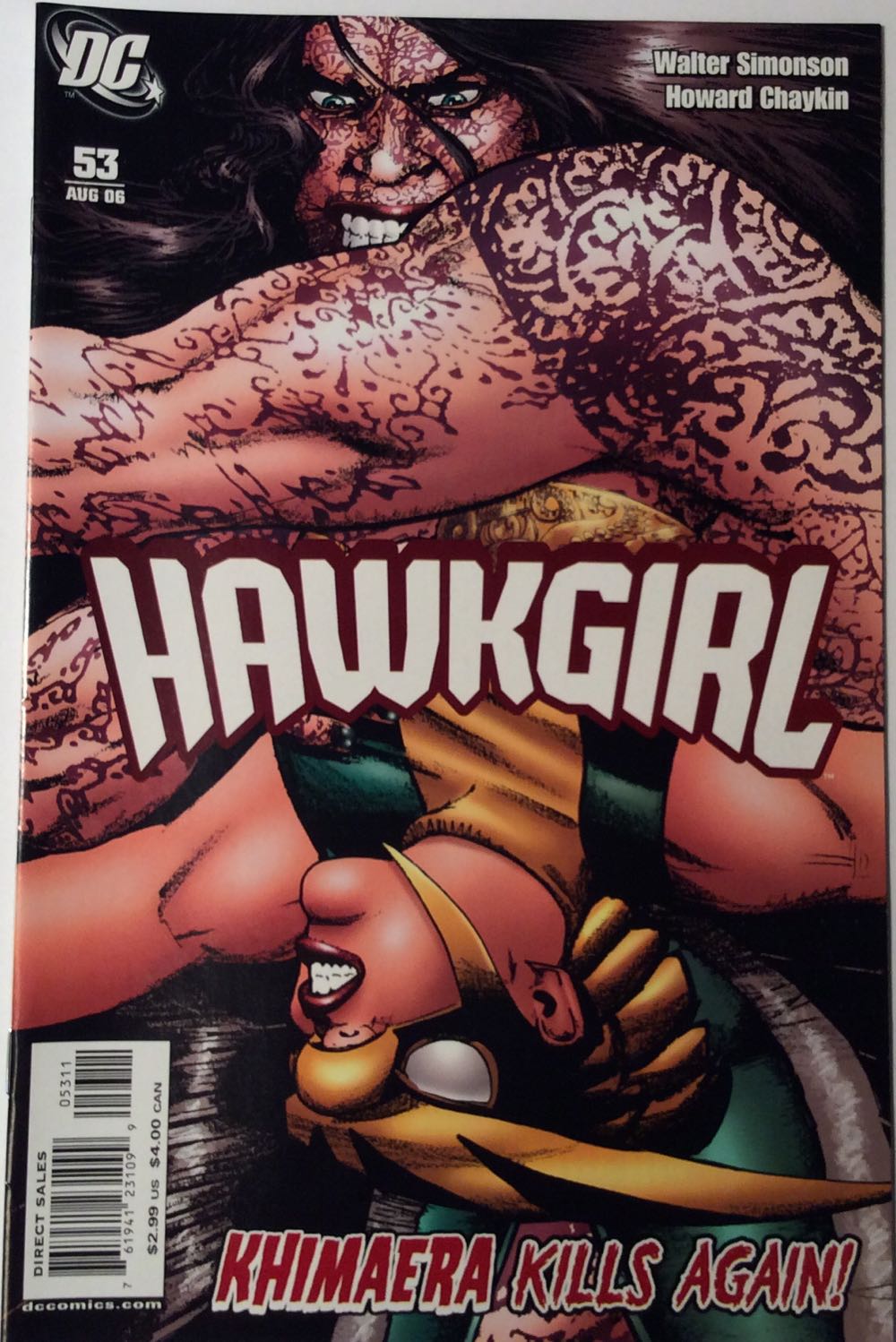 Hawkman Vol 4 - DC Comics (53 - Aug 2006) comic book collectible [Barcode 761941231099] - Main Image 2