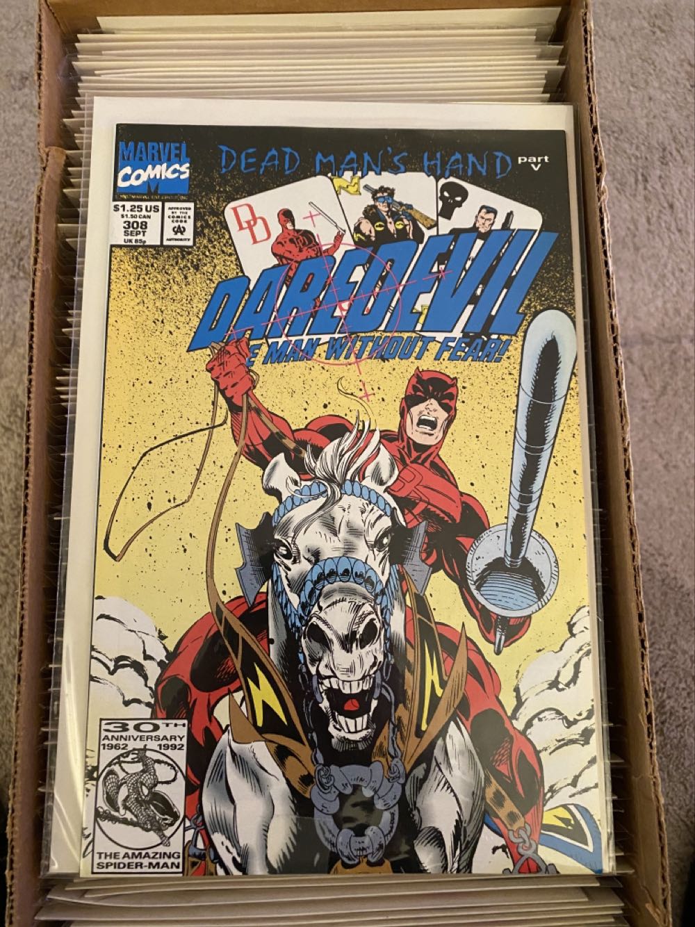 Daredevil 1964 - Marvel Comics (308 - Sep 1992) comic book collectible - Main Image 2