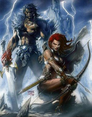 Red Sonja: Claw - Dynamite Entertainment (1 - May 2006) comic book collectible [Barcode 761941255576] - Main Image 2