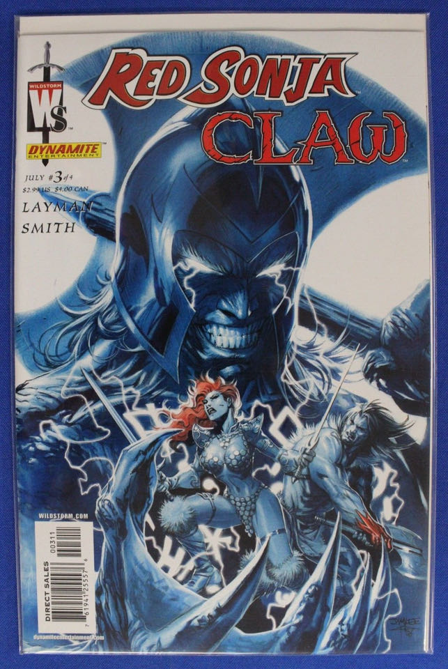 Red Sonja: Claw - Dynamite Entertainment (1 - May 2006) comic book collectible [Barcode 761941255576] - Main Image 3