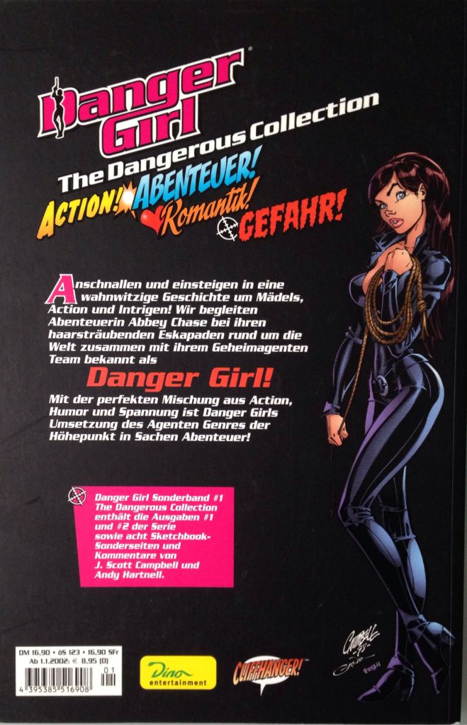 Danger Girl: The Ultimate Collection - DC Comics (1) comic book collectible [Barcode 761941220161] - Main Image 2