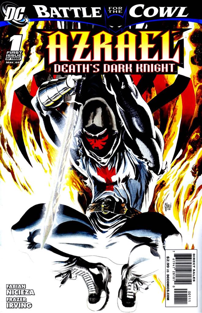 Azrael: Death’s Dark Knight - DC Comics (1 - May 2009) comic book collectible [Barcode 76194128181000111] - Main Image 1