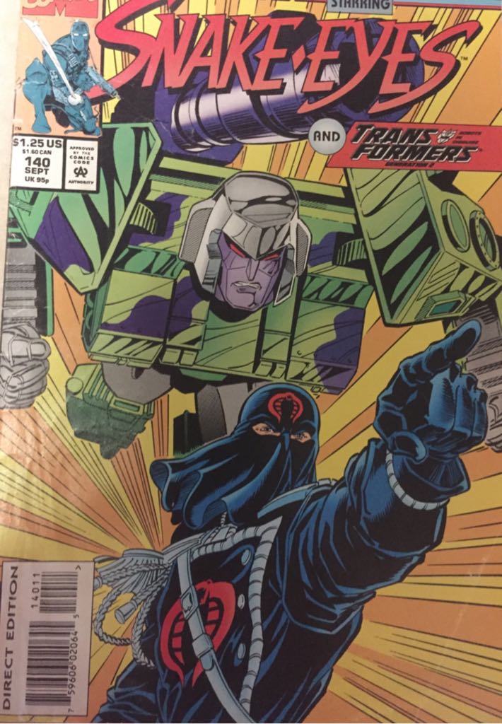 G.I. Joe Starring Snake Eyes And Transformers