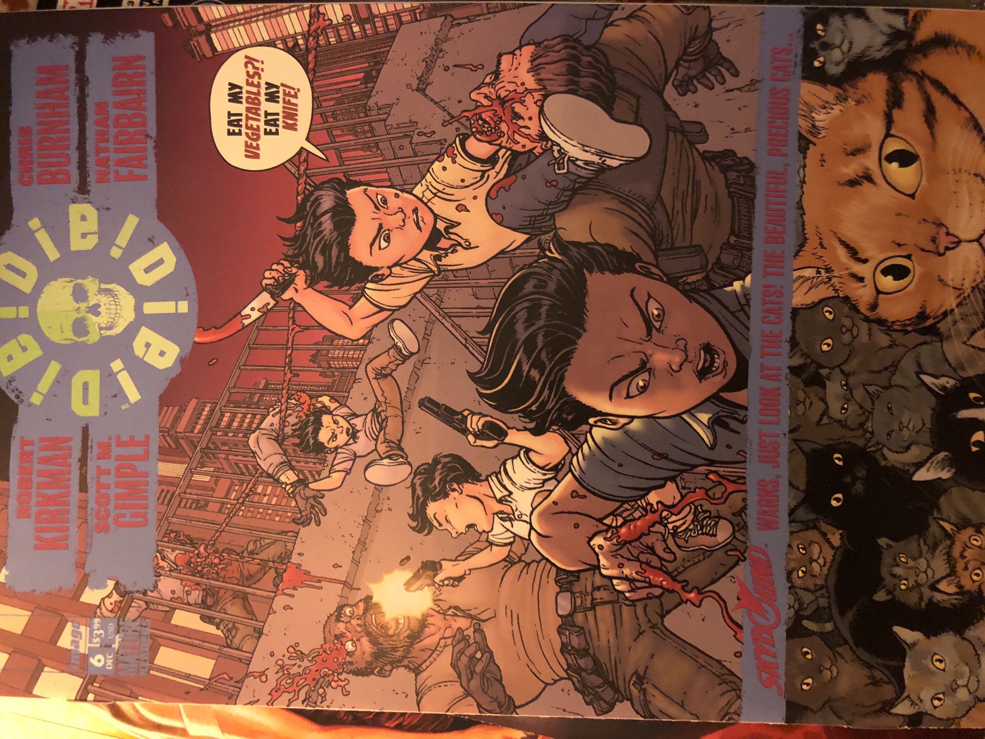 Die!Die!Die! - Image Comics/Skybound (6 - Dec 2018) comic book collectible [Barcode 70985302658700611] - Main Image 1