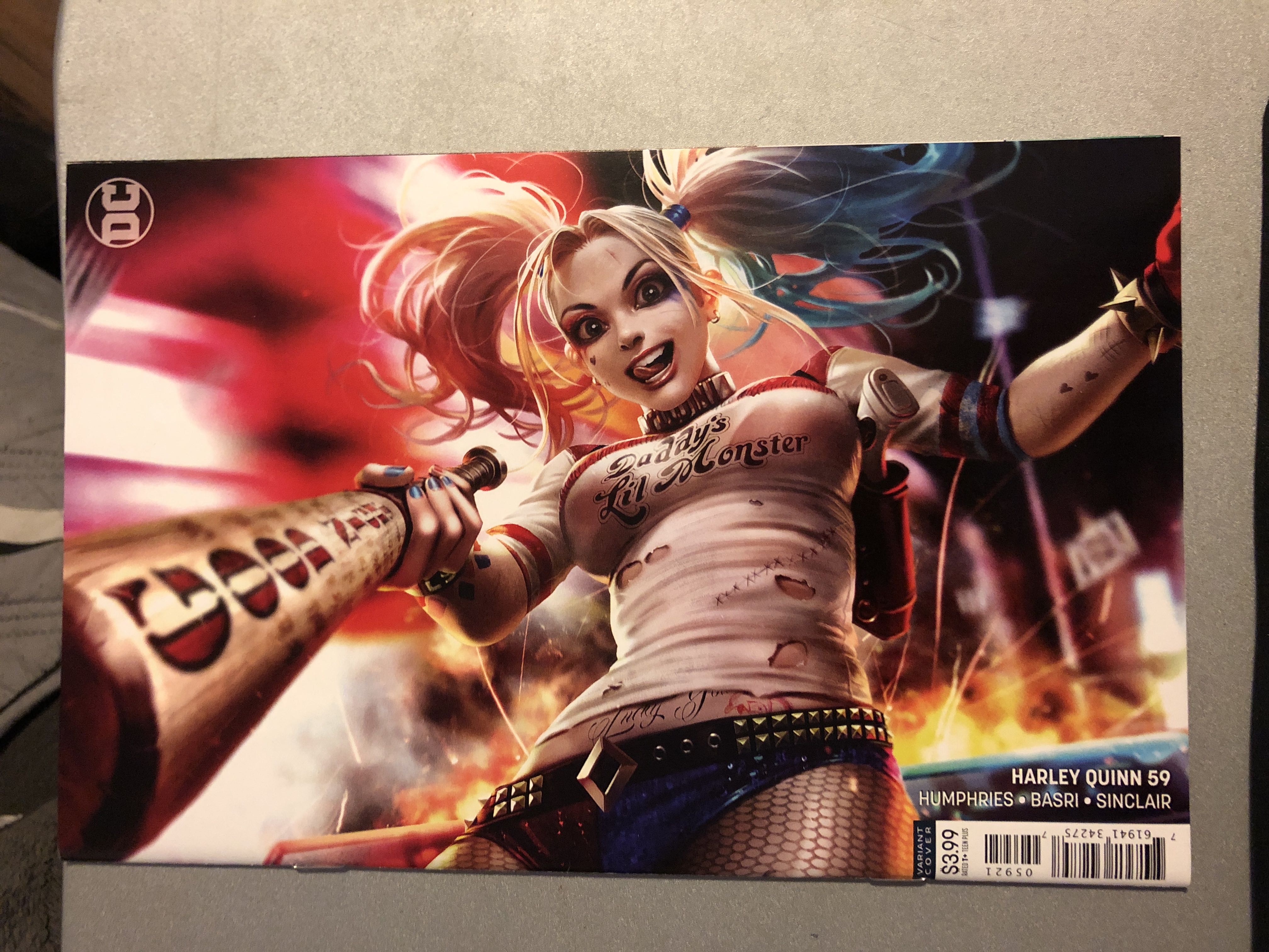 Harley Quinn - DC Universe (59 - May 2019) comic book collectible [Barcode 76194134275705911] - Main Image 2
