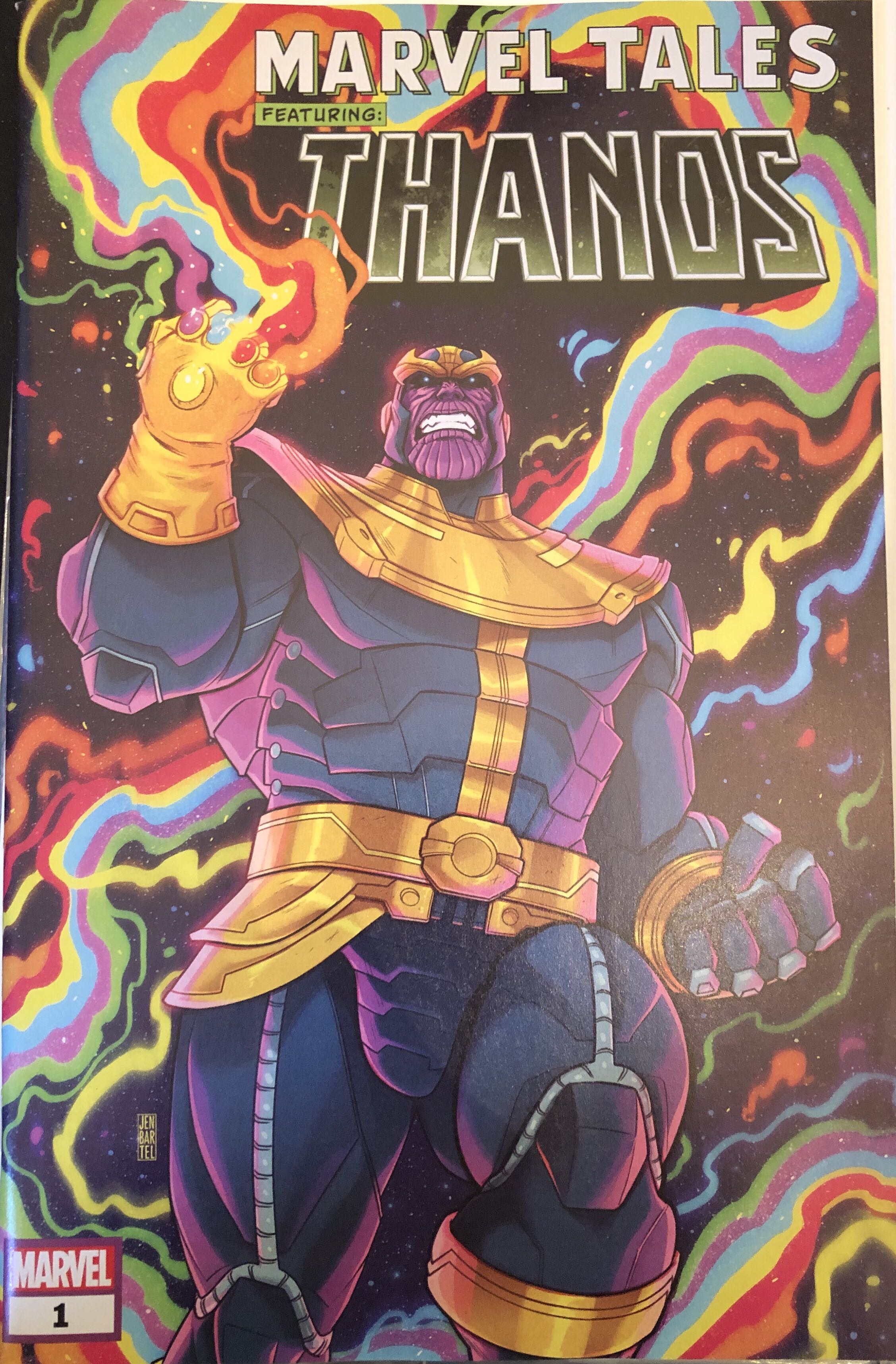 Marvel Tales: THANOS - Marvel (1 - Jun 2019) comic book collectible [Barcode 75960609375500111] - Main Image 1