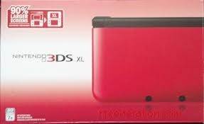 Nintendo 3DS XL (Red & Black) System  currency collectible - Main Image 1