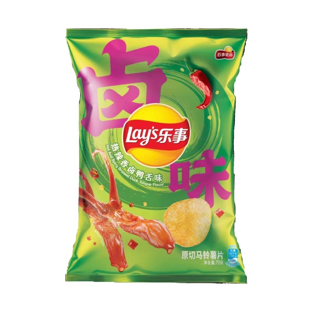 Lay’s Hot & Spicy Duck Tongue