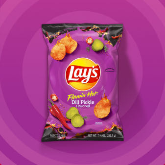 Lay’s Flaming Hot Dill Pickle