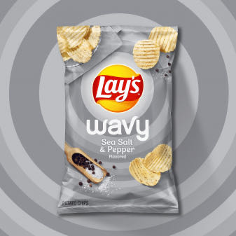 Lay’s Wavy Sea Salt & Pepper