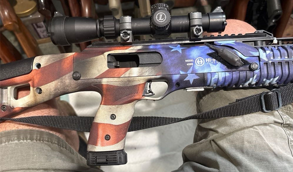 Hi Point Carbine 45acp Red, White & Blue