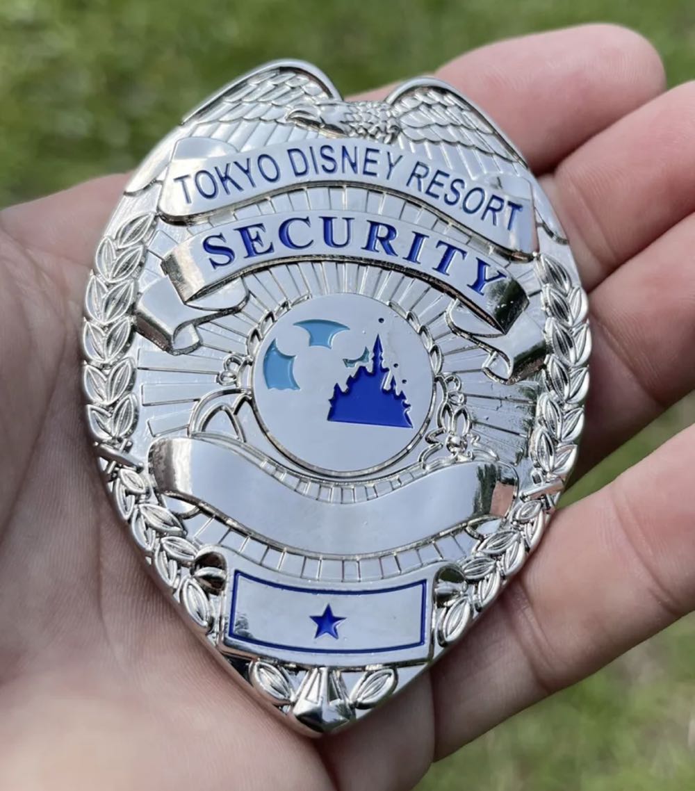 Tokyo Disneyland Security Badge