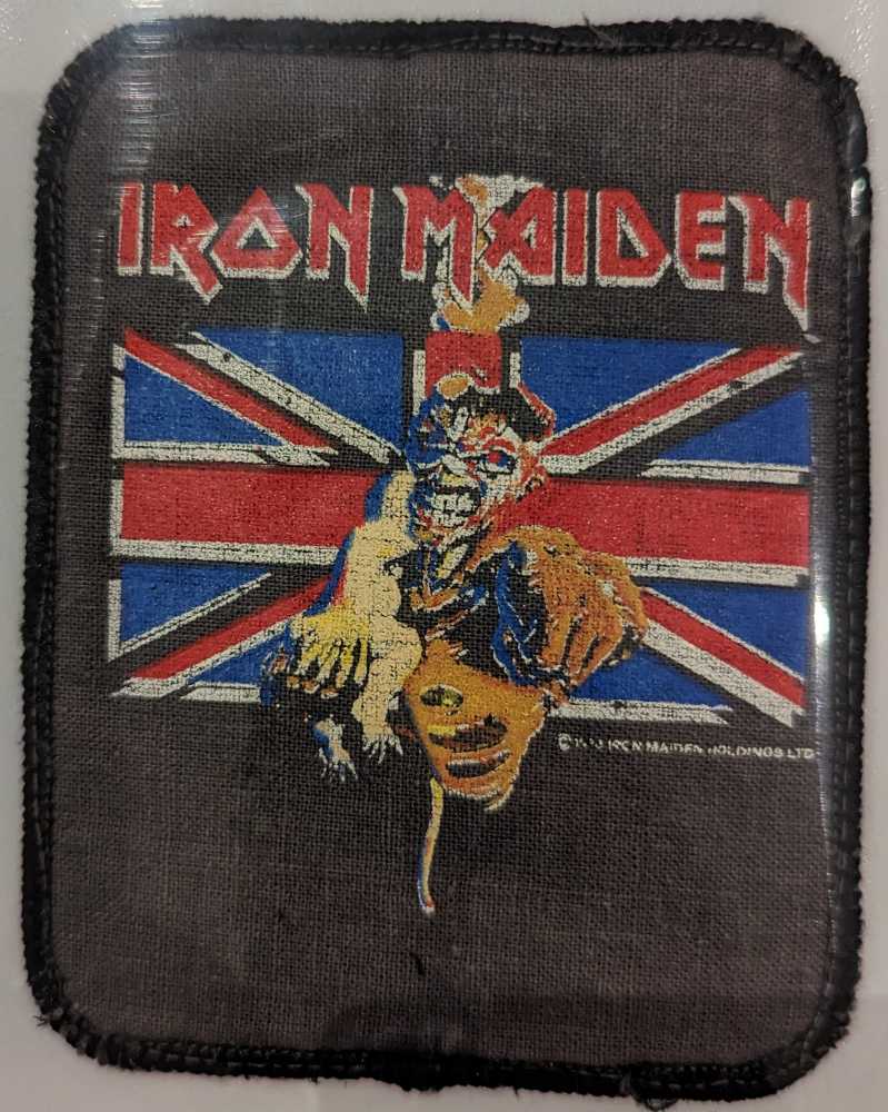 Iron Maiden - British Flag