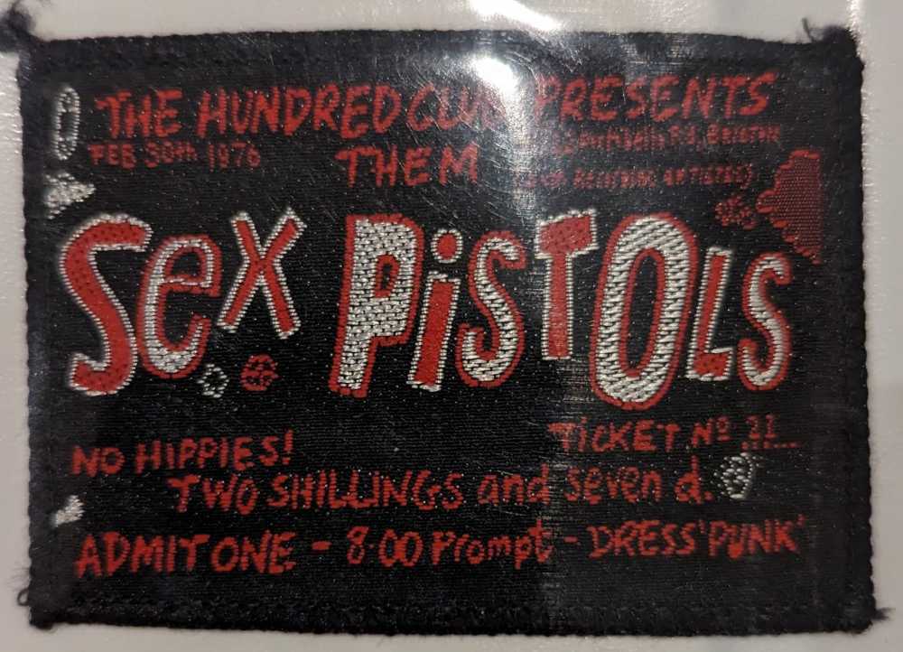 Sex Pistols - The Hundred Club Ticket