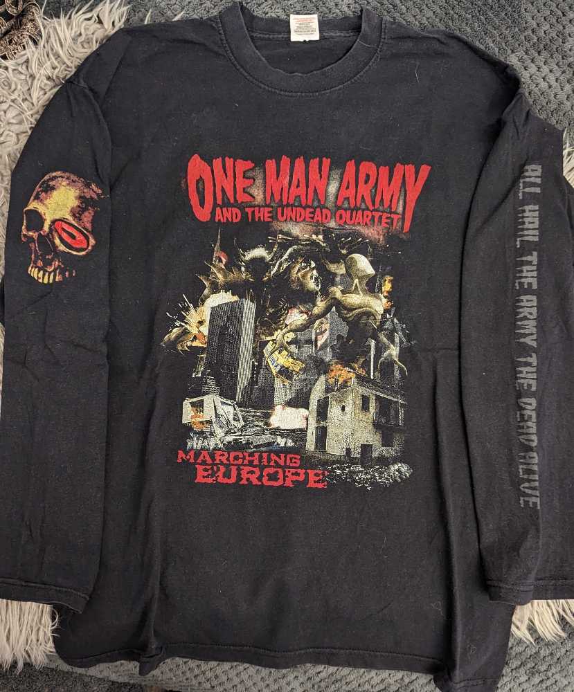One Man Army And The Undead Quartet - Marching Europe 05/06 - Longsleeve