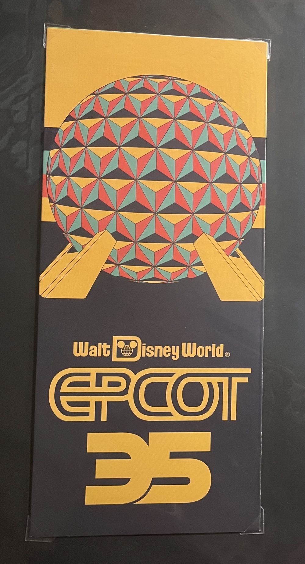 EPCOT 35th Anniversary Map