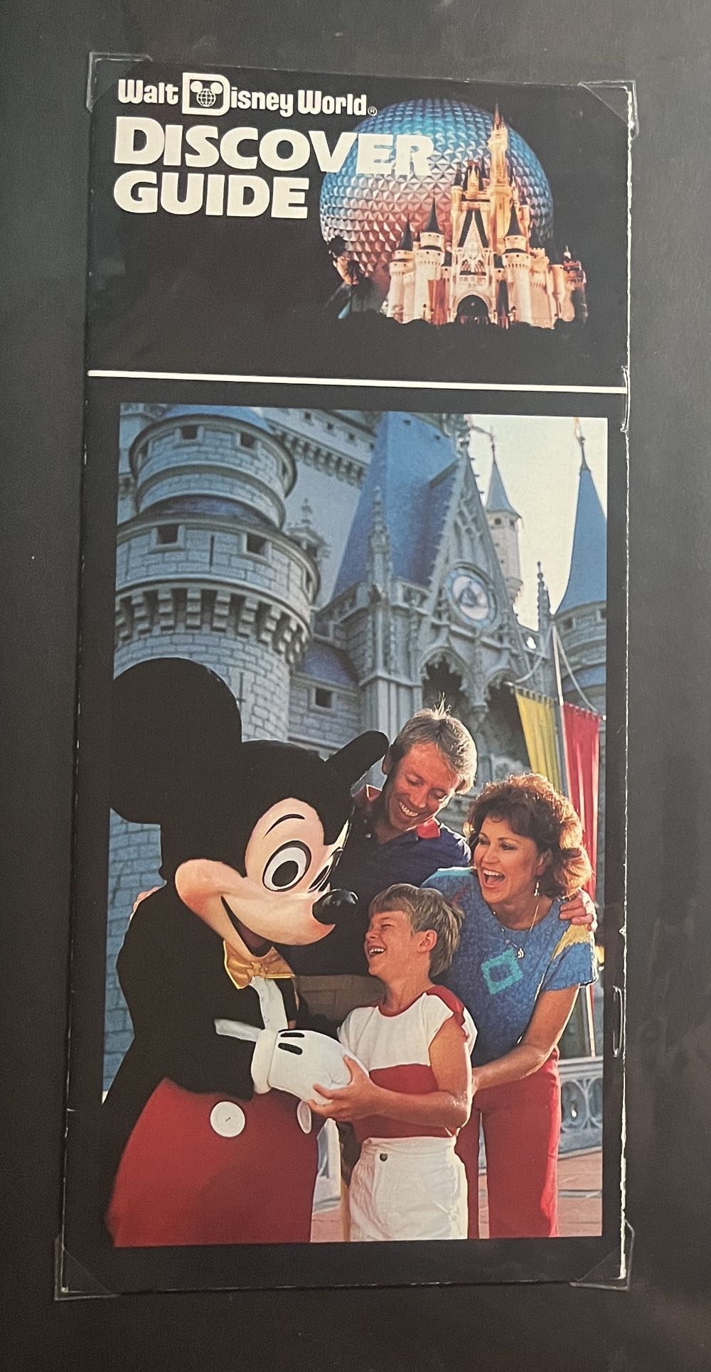 Walt Disney World Discover Guide Brochure, 1985
