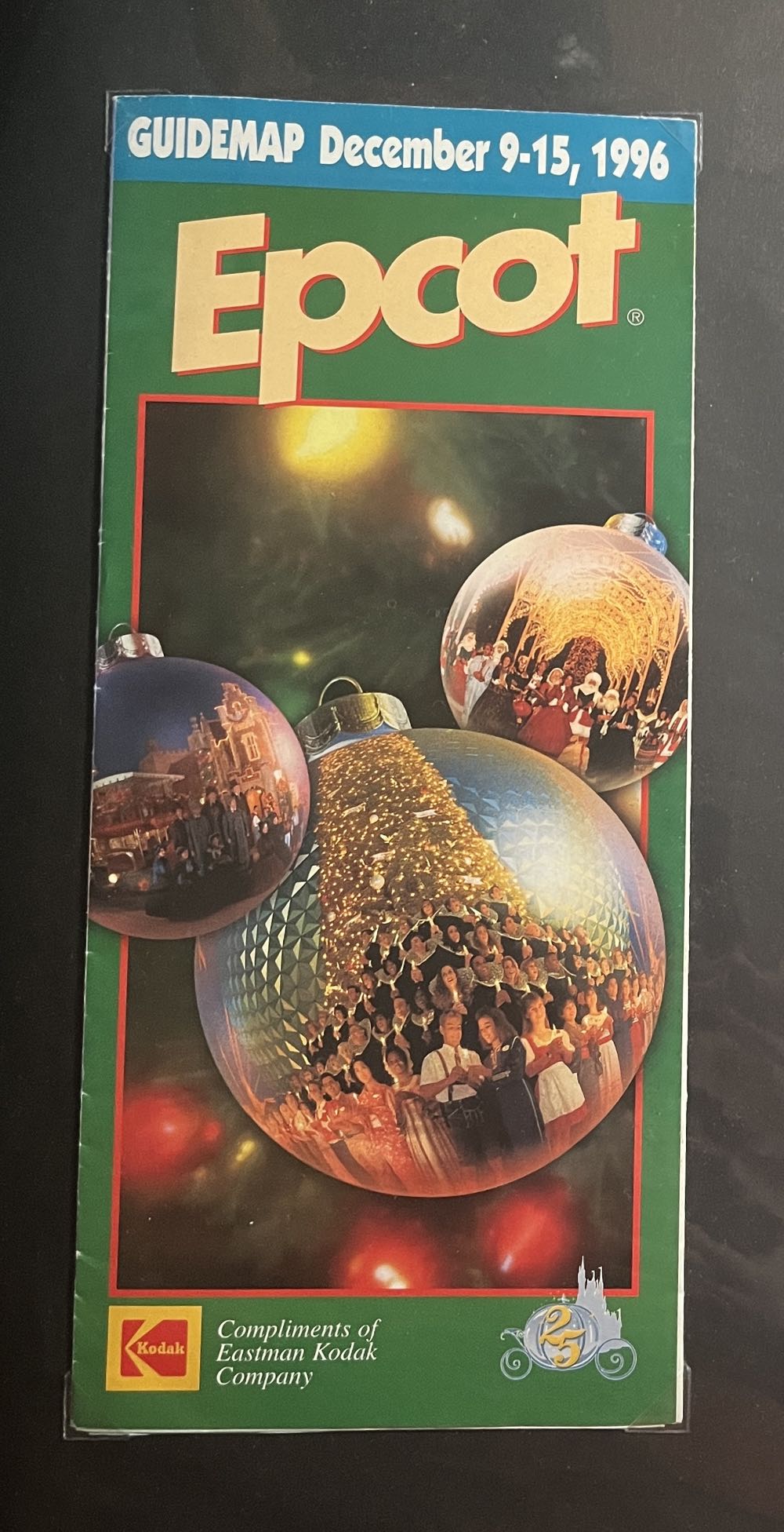 EPCOT Guide Map, 1996