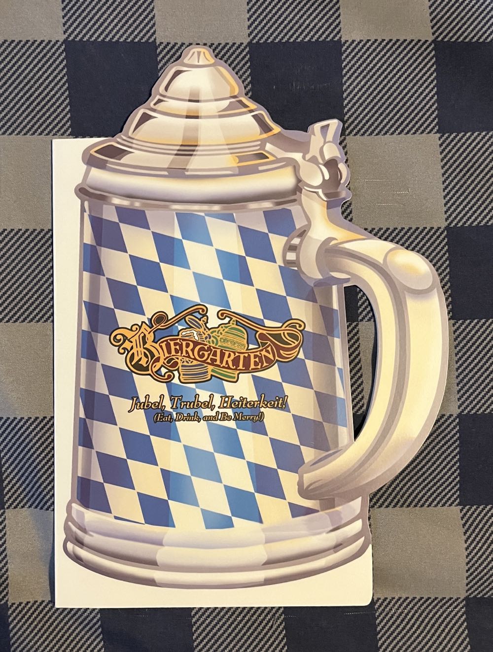 Epcot Biergarten Drink Menu, 2010’s